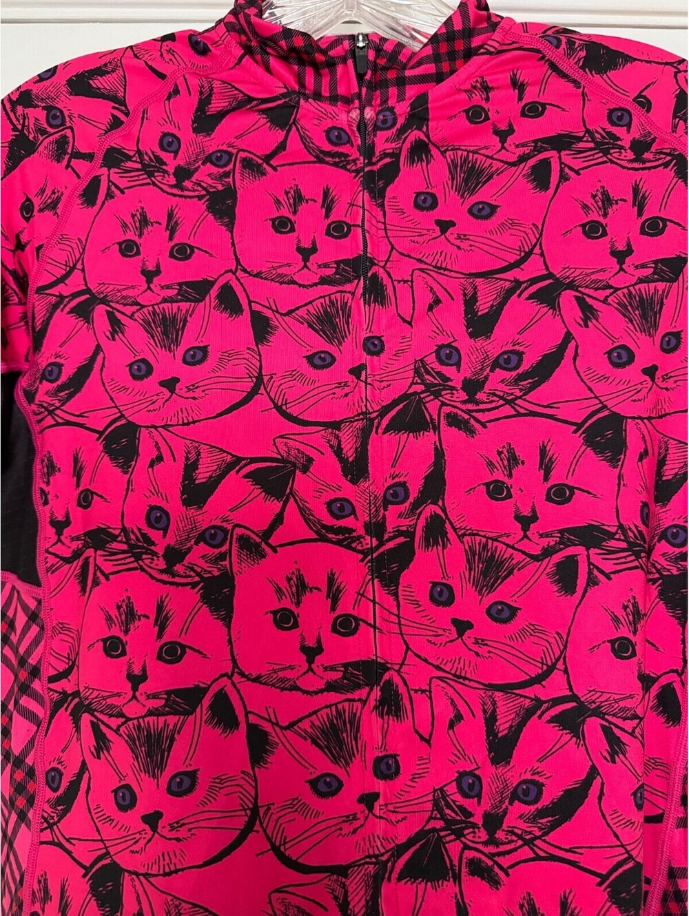 Women’s Shebeest Kitten Cycling Padded Bib Shorts Pink, (S) & Jersey (M) - Picture 2 of 9